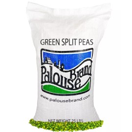 Palouse Brand Bulk Green Split Peas, 25 LBS