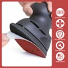 60 PCS Mouse Detail Sander Pads, 5 Holes Triangle Sandpaper,