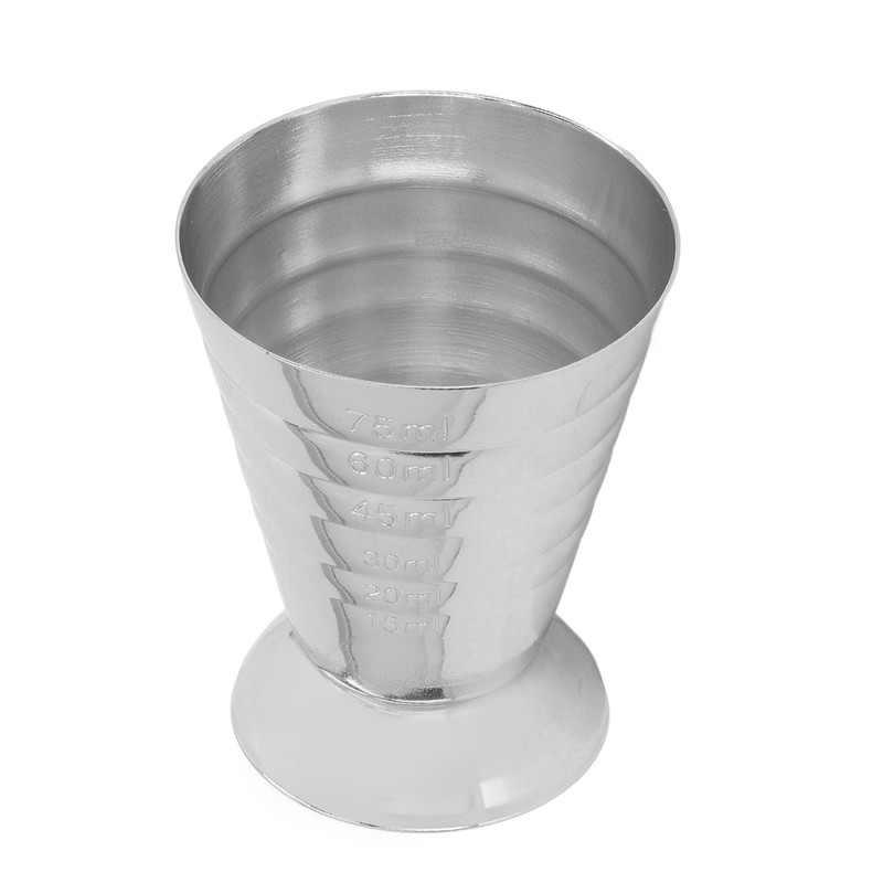 Bar Measuring Cup High Accuracy 3 Scales 304 Stainless Steel