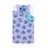 Catherine Lansfield Kids Tie Dye Football Reversible Single Duvet Cover