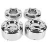 DOTCOM 4PCS Wheel Center Hub Caps Set 17 Inch Fit