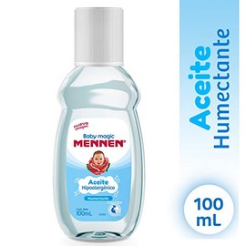 Mennen Aceite de Bebé Baby Magic 100 ml. Hipoalergénico. Humectante, Hidrata y Suaviza la Piel de tu Bebé