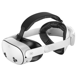 Head Strap for Meta Quest 3/3s, VR Headset Accessories with Oculus Quest 3/3s, Non-Battery & Enhanced Support & Adjustable & Comfort Strap