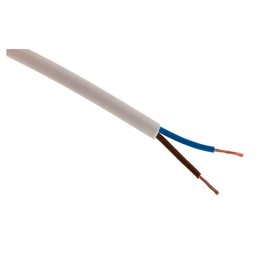Power cable Electric HO5VV 2 x 1.5 5 m White