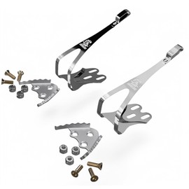 LOEVELOSI Pedal Cage Stainless Steel Pedal Hook 3-Hole Hook Suitable for Shimano 600 AX PD6300, 600 PD-6207, 600 Tricolor, Dura-Ace PD-7400, PD-A550 and 105 Aero PD-1050 Pedals