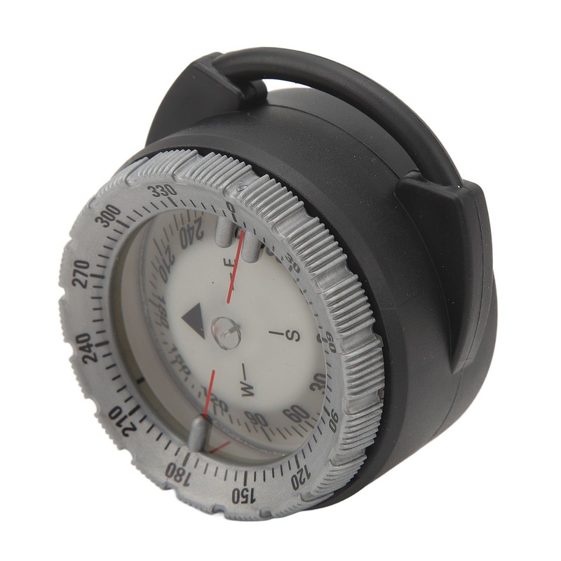 50M Underwater Diving Compass Luminous Magnetic Waterproof Pipe Clamp Diving