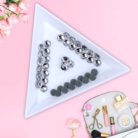 Jollin Hot Fix Crystals Flat Back Rhinestones Glass Glitter Stones Nail Art Gems Gems, Rhinestone glass