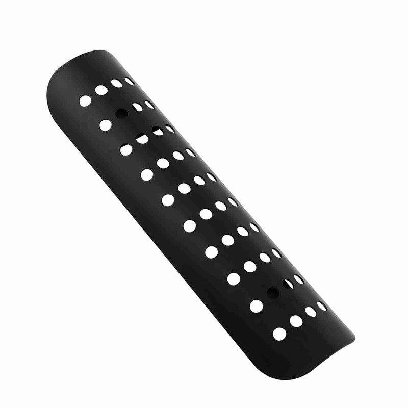 Universal Motorcycle Hole Heat Shield Straight Exhaust Pipe Cover Guard