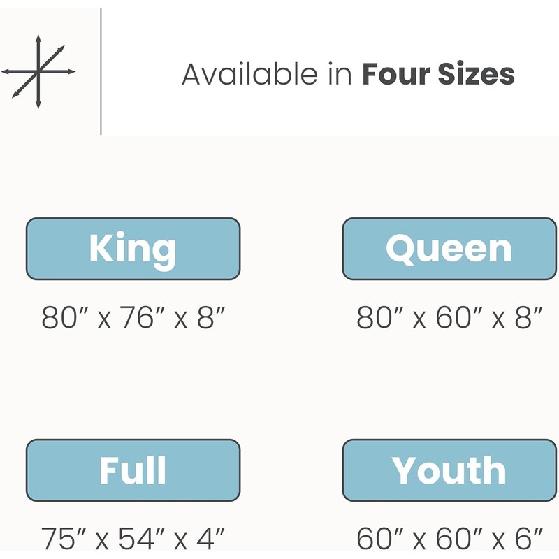 CordaRoy's Waterproof Bean Bag Bed Protector, Queen