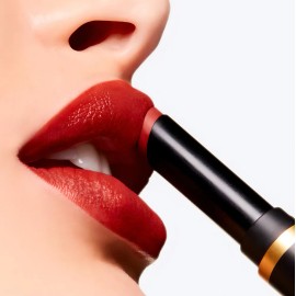 Labial Matte Aterciopelado Mac Powder Kiss Velvet Blur Color Nice Spice                                                                               