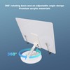 Book Reading Stand Foldable 360 Degree Rotating Book Stand Acrylic