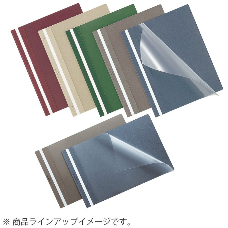 Kokuyo File Report Maker Bookbound File 5 Pieces A4 Ash