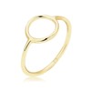 Elli Premium 0610791915 Women's Statement Rings, Gold
