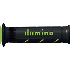 domino(ドミノ) ハンドルバーグリップ ストリートタイプ 126mm サーモプラスチックゴム ブラックXグリーン A25041C4440