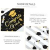 OHPHCALL Tablecloths for Graduation Iridescent Decorative Table Cover Disposable Party