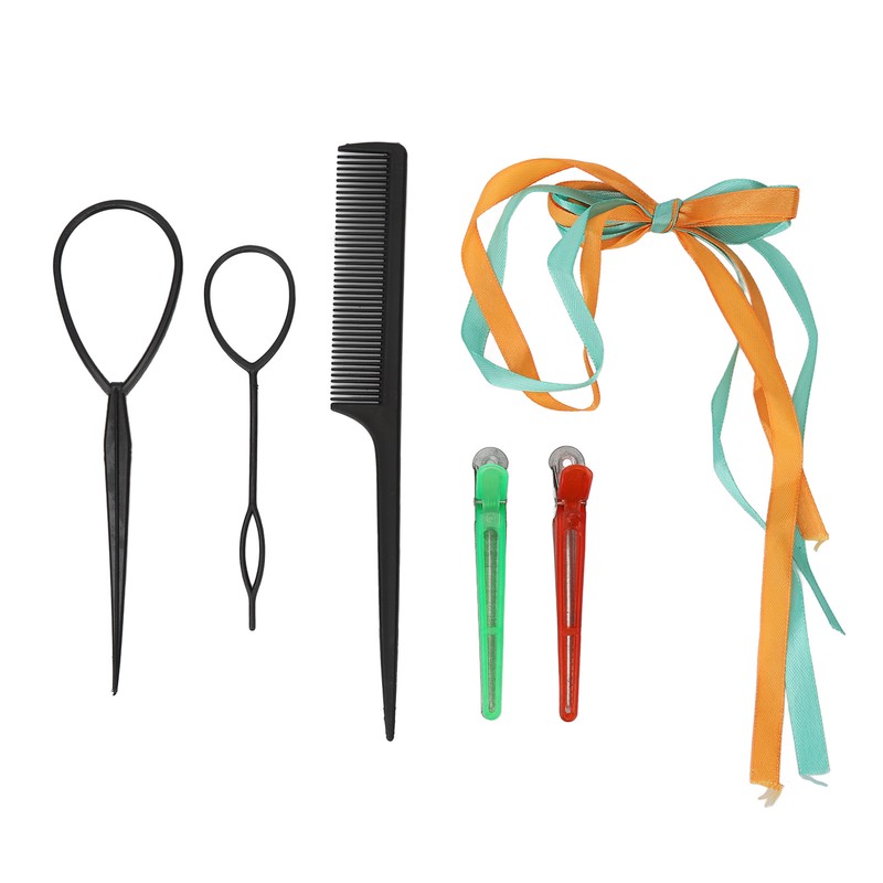 Gradient Wig Hair Mannequin Head Hairdressing Styling Training Braiding Doll