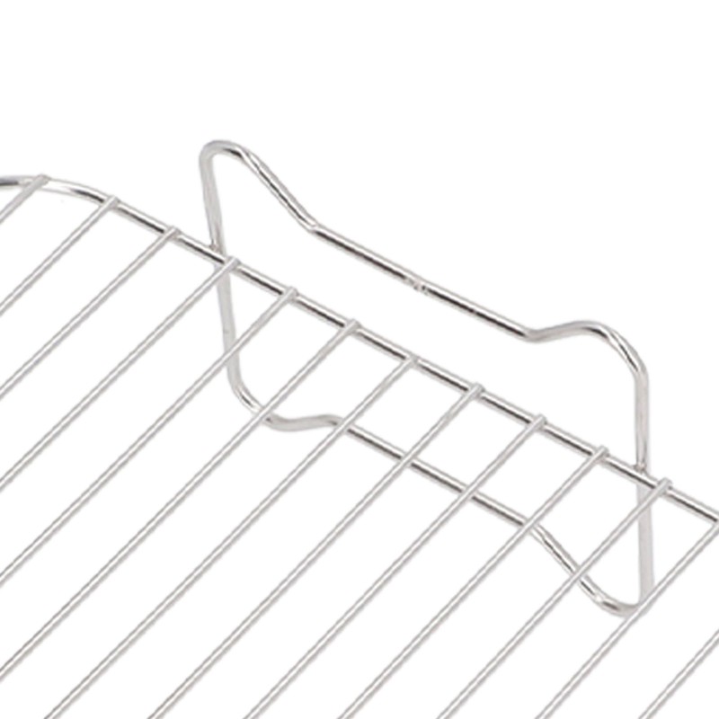 Double Layer Baking Grill Stainless Steel Dishwasher Safe Heat Evenly