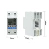 JOYELEC Smart WLAN Electricity Meter, DIN Rail 1 Phase 63