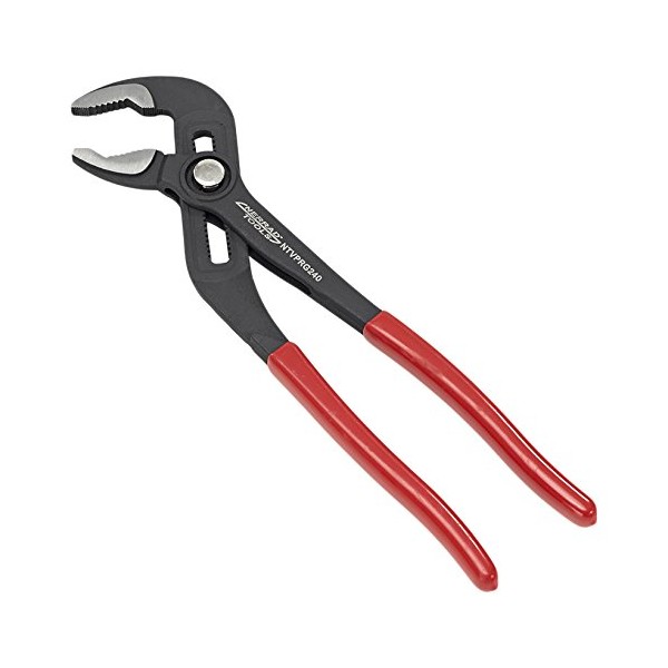 Nerrad Tools NTVPRG240 Viper Grip Pump Pliers, Black/Red, 9-Inch