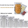 500-Pack Reclosable Small Mylar Bags for Food Storage 5.9" x
