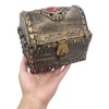 Ppirat Treasure Chest Caribe, Children's Birthday Treasure Chest with Lock,