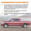 maXpeedingrods 48RE Transmission Cooler Lines Kit for Dodge Ram 2500/3500