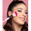 Pink Up, Brocha Angular Para Rubor, Cerdas Suaves, Pk15