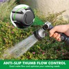 RESTMO Heavy Duty Hose Nozzle, Metal Garden Water Hose Sprayer