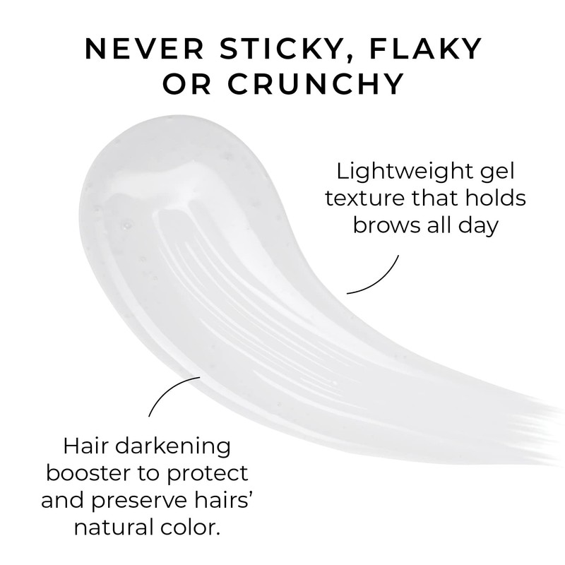 WUNDERBROW Clear Brow Gel, Brow Setting Gel Clear, Grooming Brow