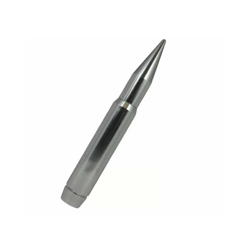 True Spike Anti Theft 7 Inch Short Thick Silver Bullet