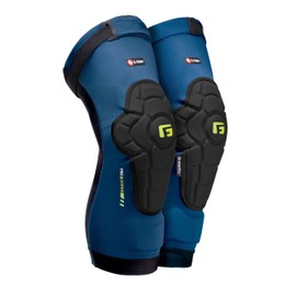 G-Form Pro-Rugged 2 MTB Knee Pads - Mountain Bike Knee Pads for Men and Women - Storm Blue, Adult XL