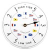 Acctim Ryde Tidal Wall Clock High & Low Tide White