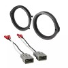 American International Front / Rear Speaker Adapters + Harness For