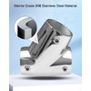 HZSIFU Boat Rail Fitting for 7/8'' Tube, Marine Stainless Steel