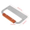 Crinkle Cutters, Stainless Steel Vegetable Soap Molds Cutter Wavy Slicer