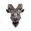 FLAMEDUKE Sheep Head Paracord Bead, Copper, 0.92x0.85x0.78 in, Handcrafted for