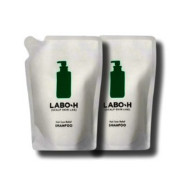 LaboH Hair Loss Symptom Relief Shampoo Scalp Strengthening Refill Pack 333ml x 2 / 라보에이치 탈모증상완화샴푸 두피강화 리필팩 333ml x 2개