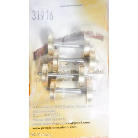 Precision Scale #31916 Wheel Sets, 40" Solid, Insulated One Side, Blunt Axle