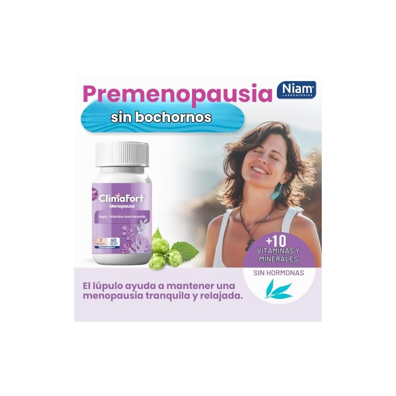 ClimaFort, Menopausia, 60 cápsulas