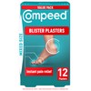 Compeed Mixed Size Blister Plasters, 12 Hydrocolloid Plasters, Foot Treatment,
