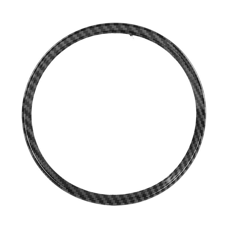 Interior Gear Shift Trim Cover Ring Carbon Fiber Style Console