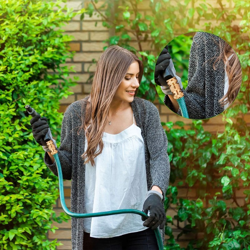 Garden Hose Quick Connectors, Durable Quick Connect Hose Fittingwith Extra