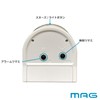MAG AT-730 WH-Z Noah Precision Alarm Clock, Small, Small, Analog,