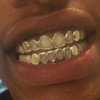 Grills Chapadas Cobre Lado Hueco Macizo Grillz