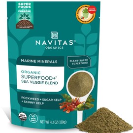 Navitas Organics Organic Sea Veggie Blend Superfood Plus, 4 OZ…