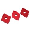 3PCS Radius Jig Router Template Handheld Aluminum Alloy Rust Proof