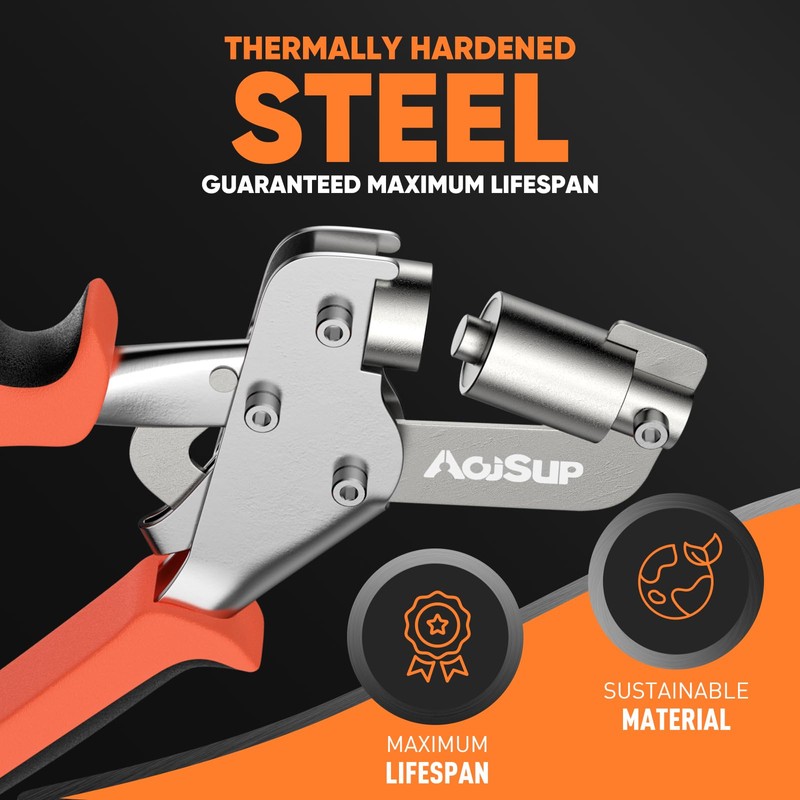 AojSup Professional Eyelet Pliers Set