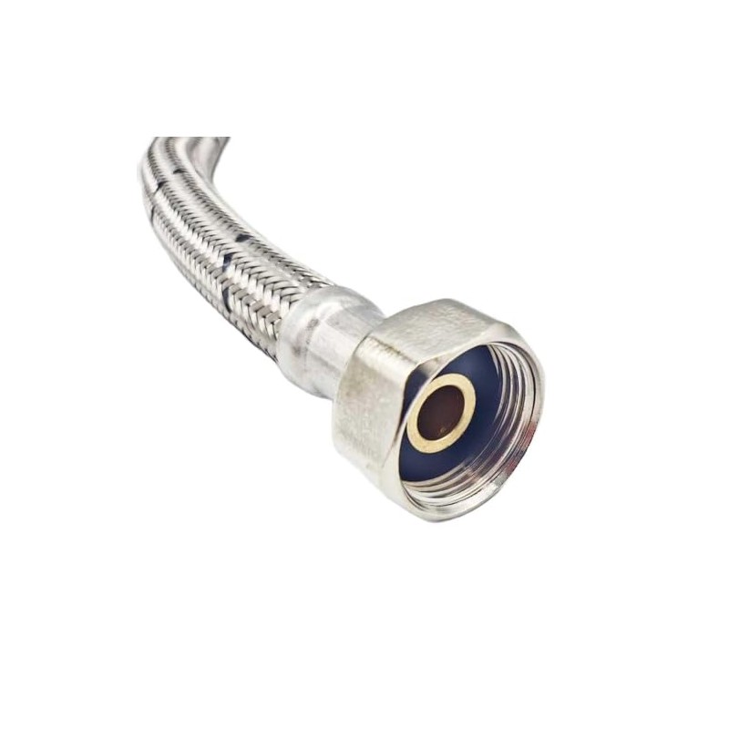 Flexible Hose Pipe Connector Tail 3/4" x 22mm Compression 300mm