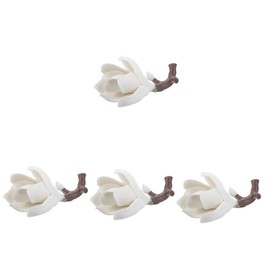 jojofuny Magnolia Shape Calligraphy Brush Holder Pen Stand for Desk Bookshelf Office Unique Chinese Style Storage for Writing Brushes Ink Pens