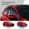 Voron Glass in-Channel Extra Durable Rain Guards for Honda CR-V